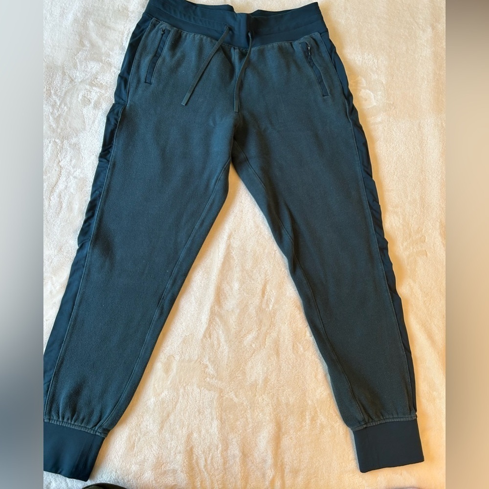 Dark Greenish/Blue Lululemon Track Pants